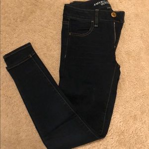 NWOT American Eagle Dark Super Stretch Jegging